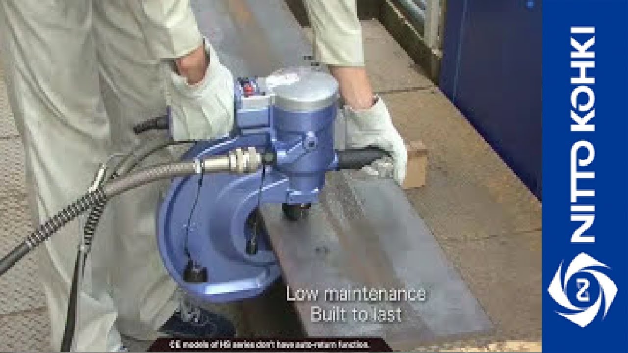 [NITTO KOHKI] Selfer Ace HS series: Portable Double-Acting Hydraulic Puncher