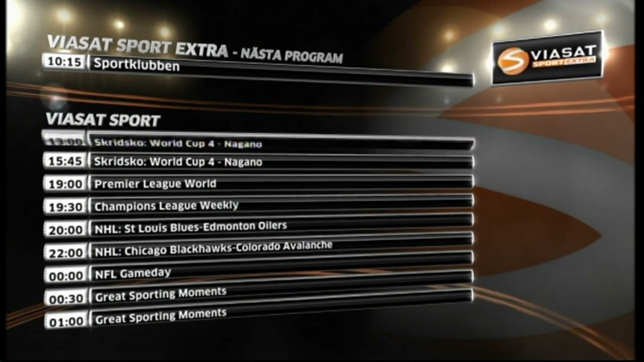 Viasat Sport Extra Uppstart 2019-12-19