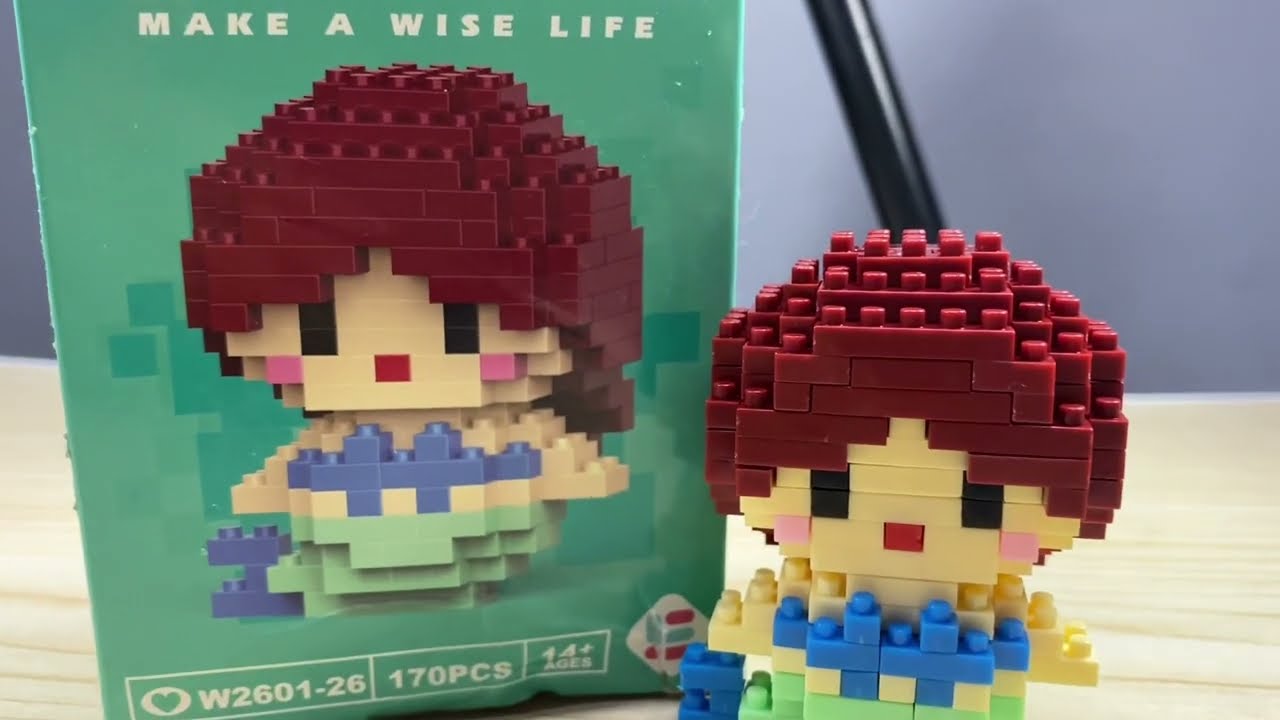 #ASMR Unboxing dan Building Lego Little Mermaid #lego #asmr #bricks #unboxing #ariel #littlemermaid