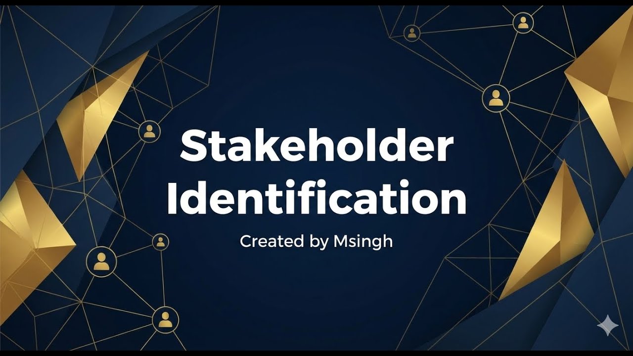 Stakeholder Identification