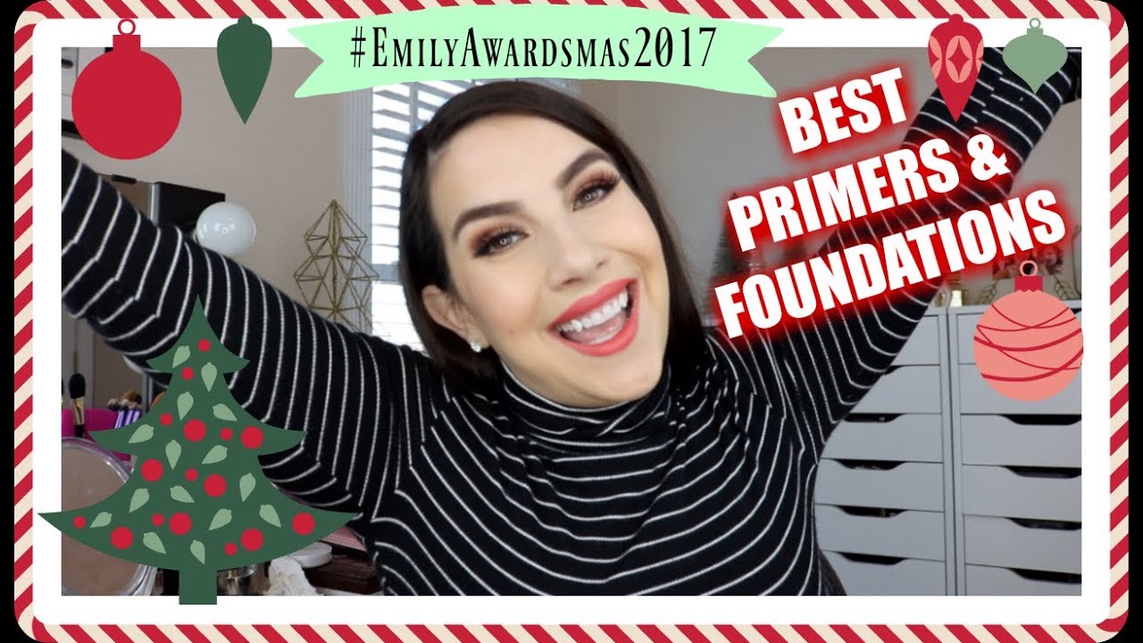 EMILY AWARDS: Best Primers & Foundations 2017
