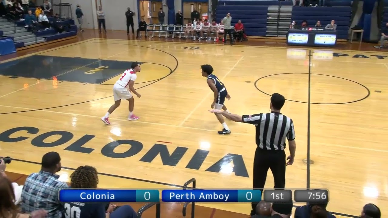 Boys Varsity Basketball GMC Tournament: Colonia vs  Perth Amboy | February 8, 2024