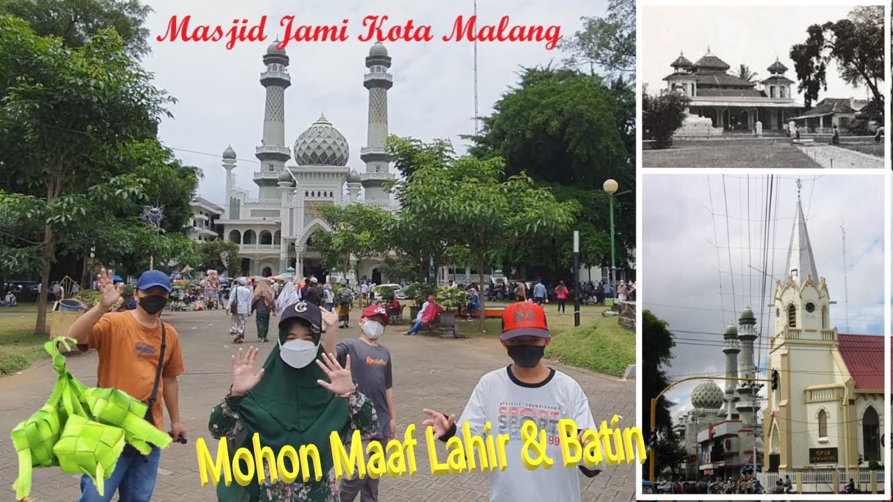 Masjid Jami Malang, Megahnya Perpaduan Gaya Arsitektur & Wujud Harmonisasi Antar Agama