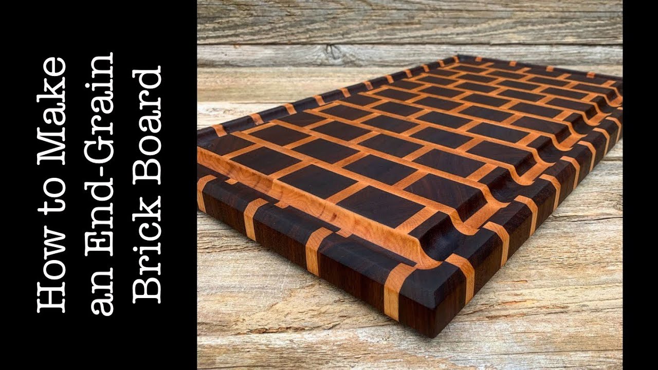 How to Make an End-Grain Brick Cutting Board