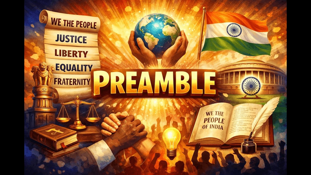 Preamble of Indian Constitution | Key Words & Importance Explained