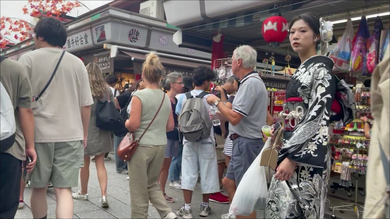 To Asakusa's Sensoji Temple 🏯 | Ueno Zoo | Oct 06 2025 [No Talking Urban Ambience]