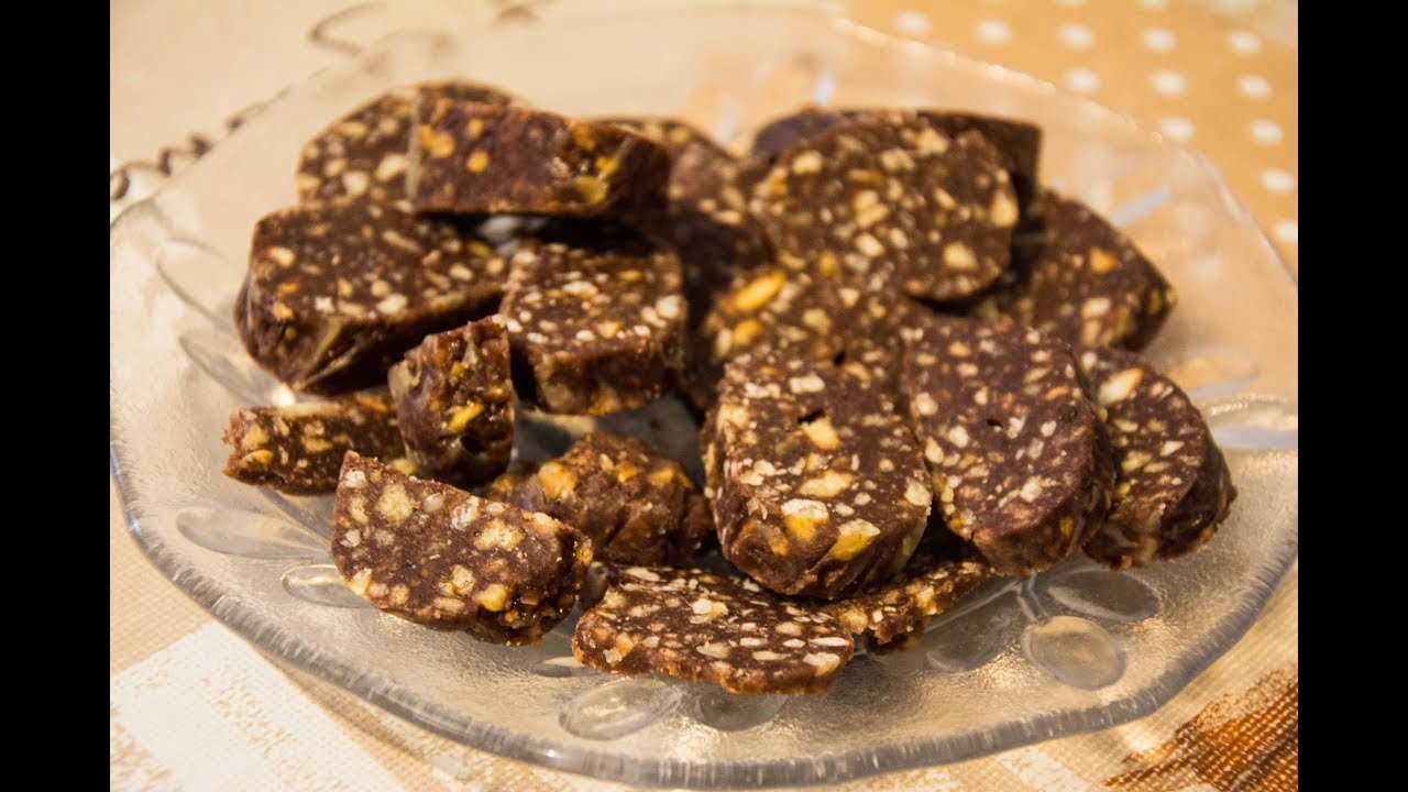 Сладкая колбаска - рецепт сладкой колбасы