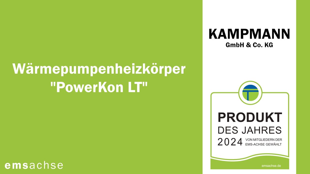 KAMPMANN - W&auml;rmepumpenheizk&ouml;rper 