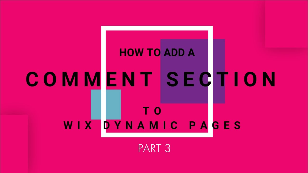 Add comment section to wix dynamic page | Part 2 - adding repeater and creating collection