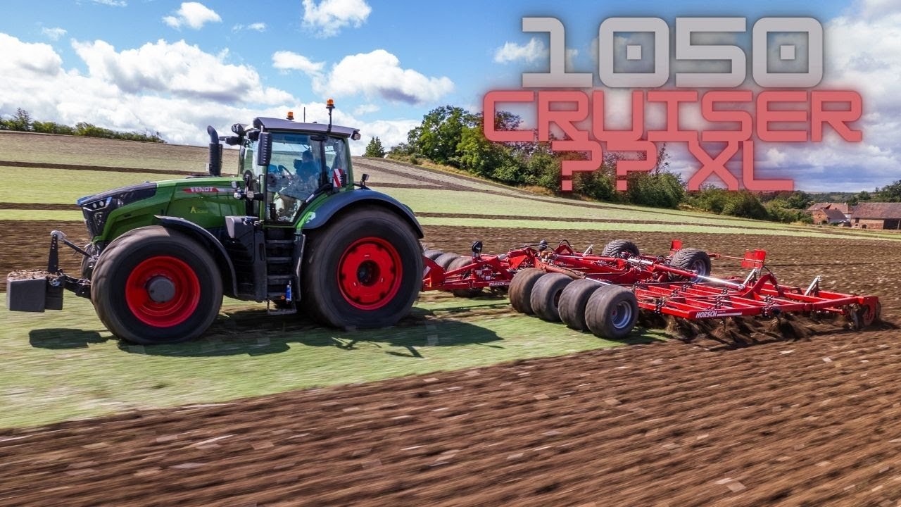 Fendt 1050 und Horsch Cruiser 9XL in der Bodenbearbeitung 2023 - Tegethoff Agrar