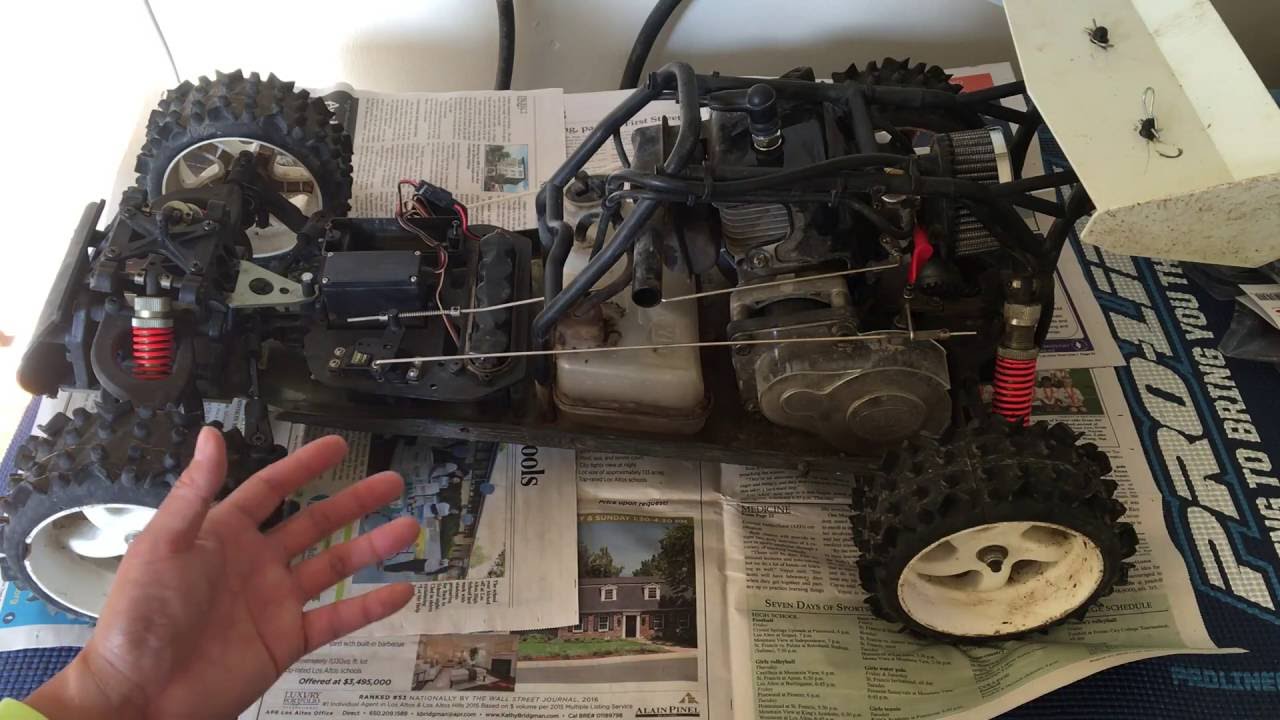 Racing2Learn: Huge Duratrax Firehammer Vintage 1/5 Scale Gasoline Buggy!