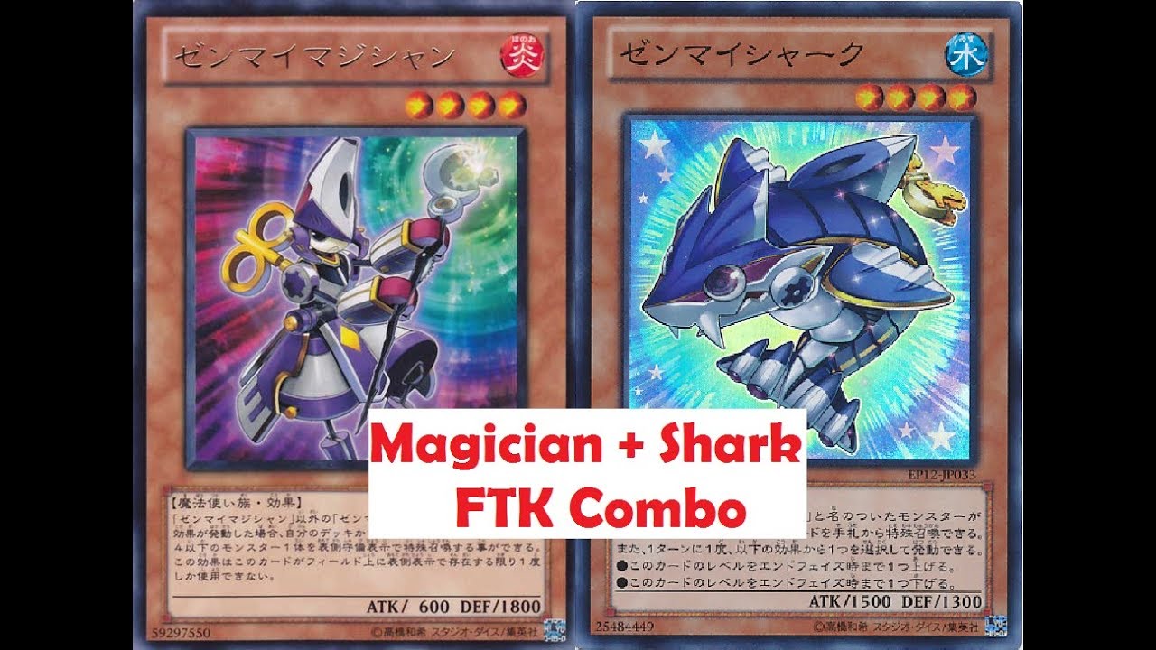 [YUGIOH] Wind-Up Magician + Shark FTK Combo!!!