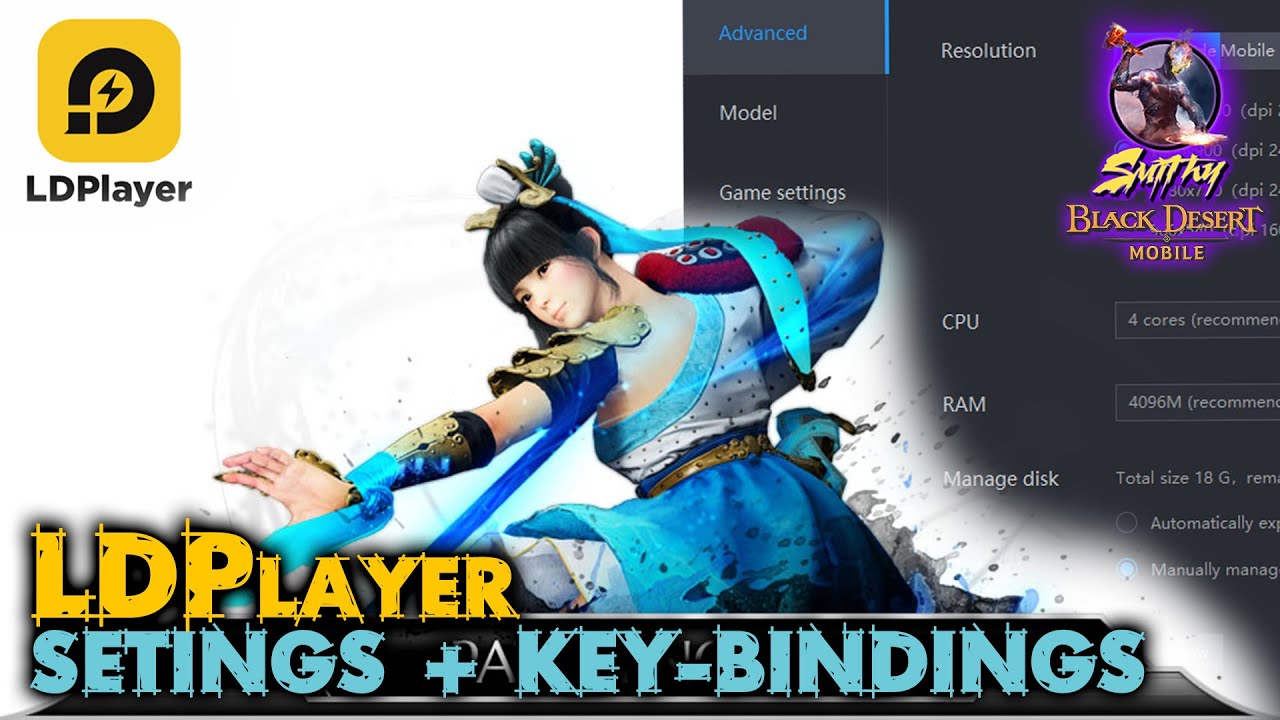 📋[LdPlayer] Settings and Key-binding guide - Black Desert Mobile