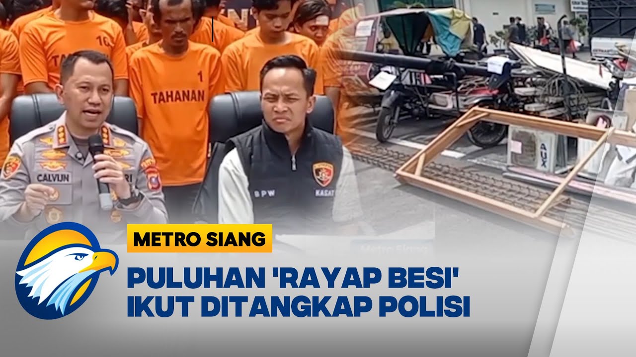 Polrestabes Medan Tangkap 87 Orang Dalam 8 Hari - [Metro Siang]