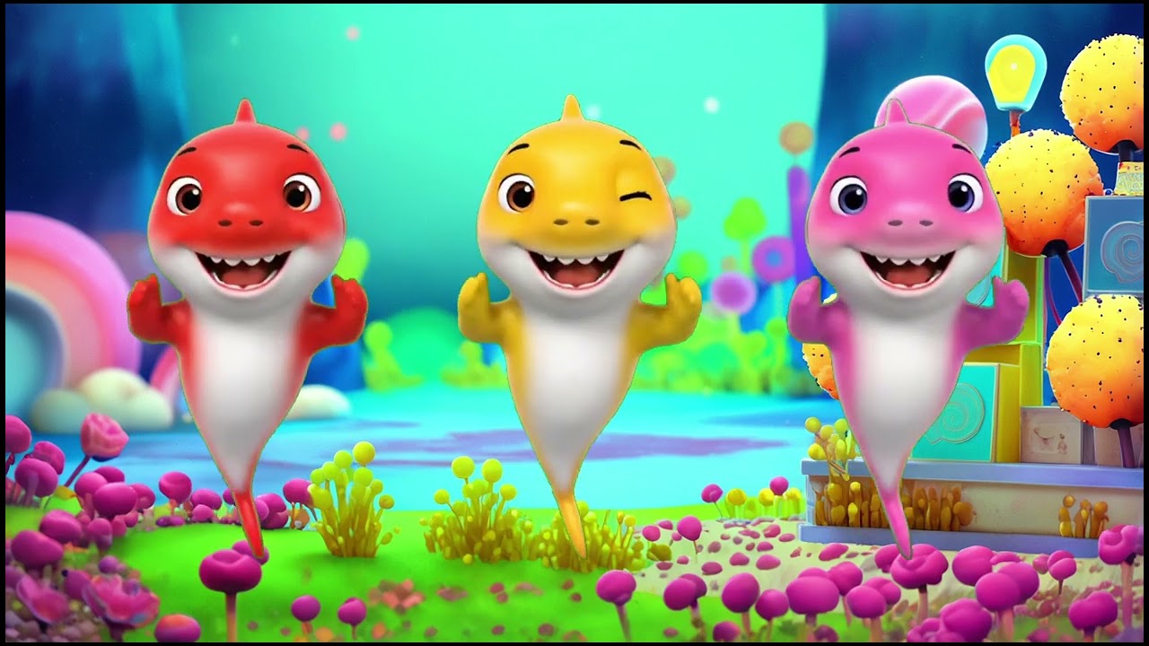 Baby Shark Song and Dance | Baby Shark Doo Doo Doo | Fun Nursery Rhymes for Kids