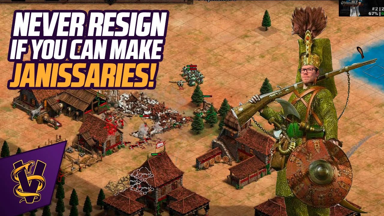 Never Resign if you can make Janissaries!