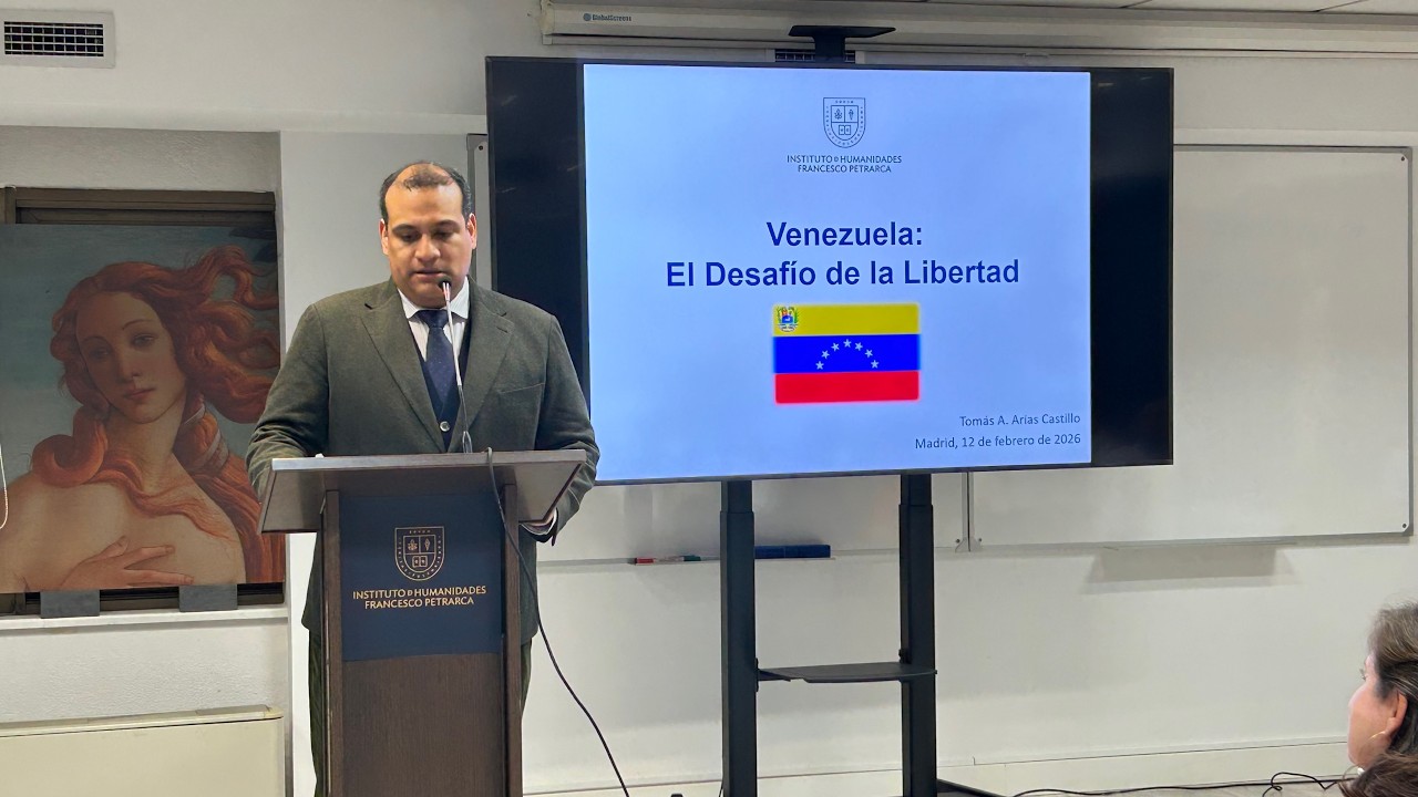 CONFERENCIA GEOPOLÍTICA Y ACTUALIDAD: “Venezuela. El desafío a la libertad”.Ponente: Tomás A. Arias