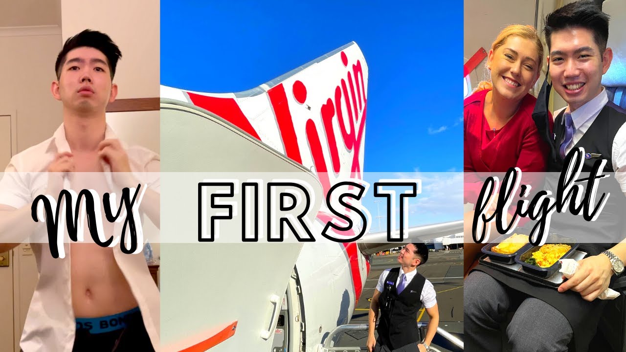 My first ever flight - Virgin Australia cabin crew -  post ground school inflight training