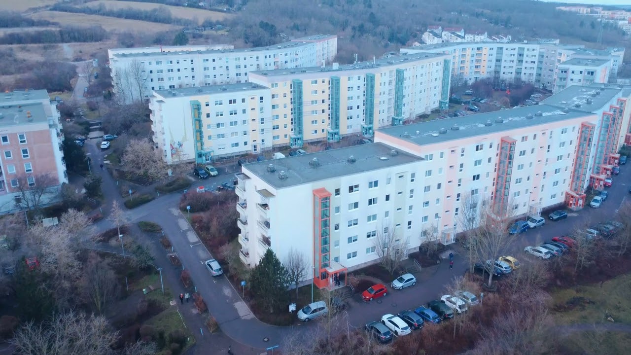 Mit der Drohne über ERFURT (Drosselberg)