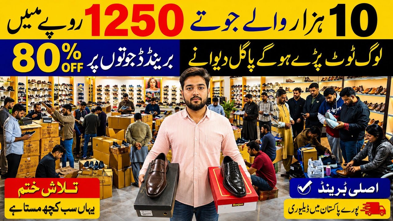 Shoes Wholesale Market in Pakistan | Leather Shoes in Lahore | Shoes Wholesale Market in Lahore