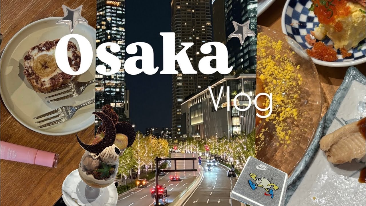 Japan travel vlog | Osaka | coffee shop, street food & restaurant