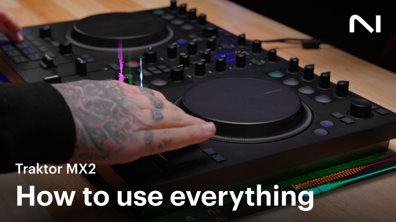 How to use everything with the Traktor MX2 DJ controller | Native Instruments