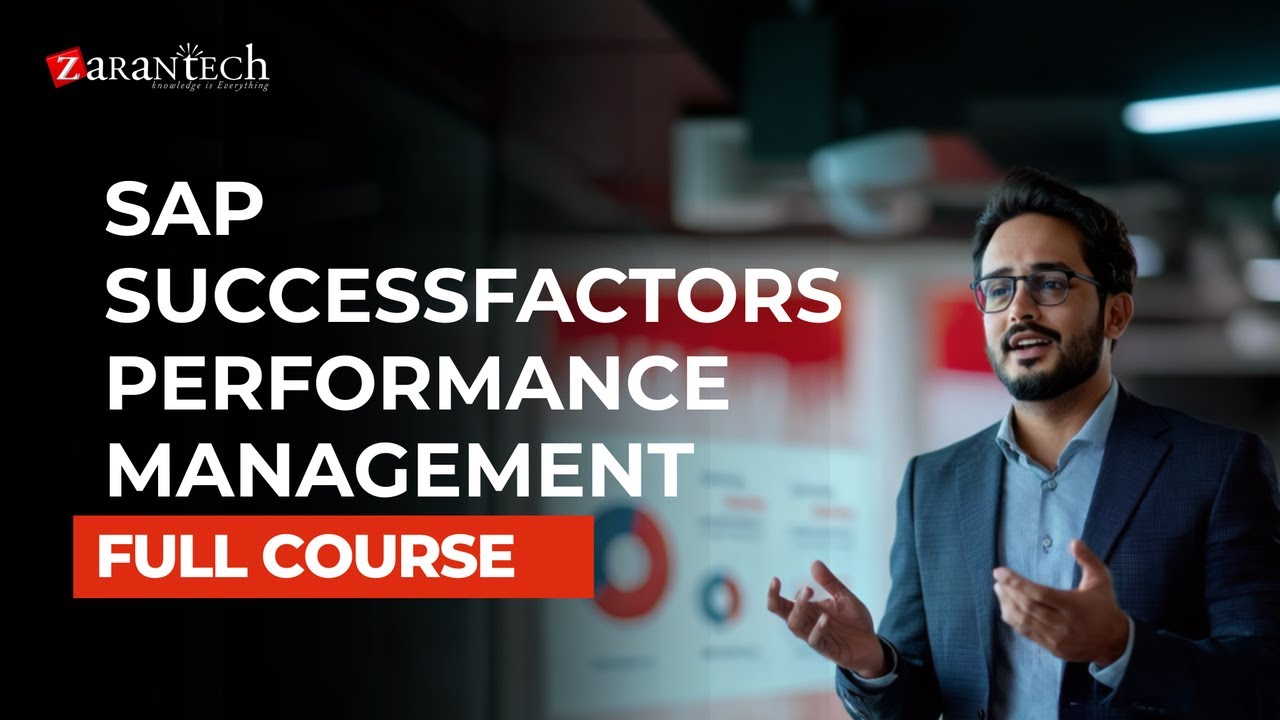 SAP SuccessFactors Performance Management Full Course | ZaranTech