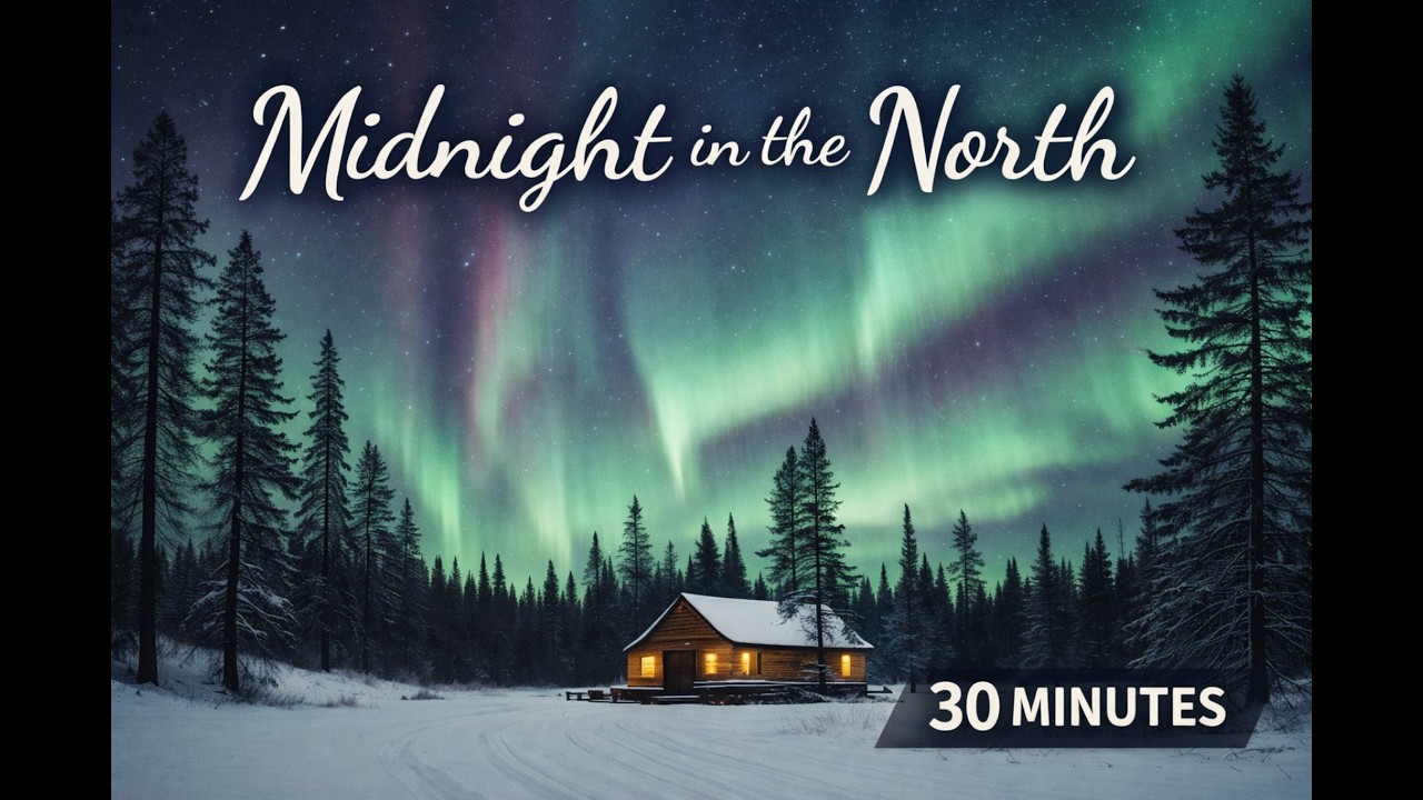 Midnight in the North | Space Synth & Starry Silence