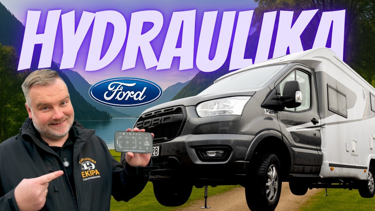 Podpory hydrauliczne do kampera | Do FORDA też się da | Linnepe