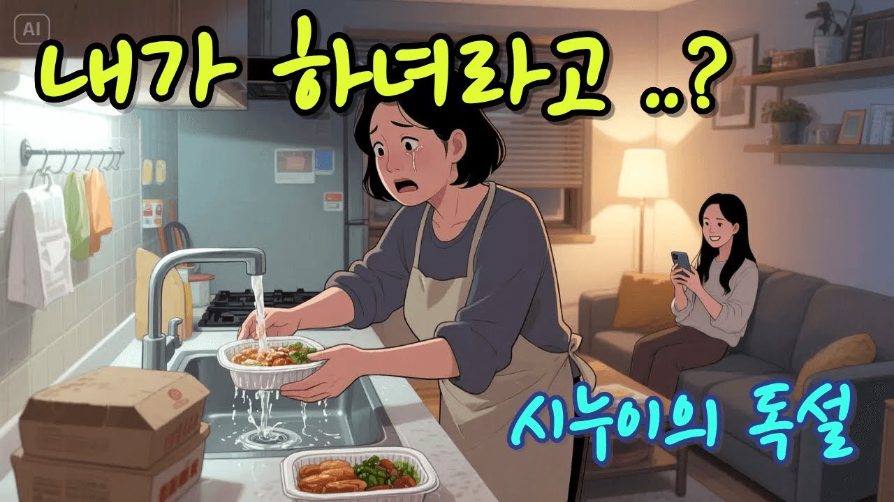 “언니, 하녀 근성 있네요” — 시누이의 말 한마디에 깨진 신혼의 평화