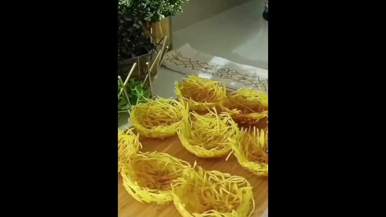 #potato #nest design recipe
