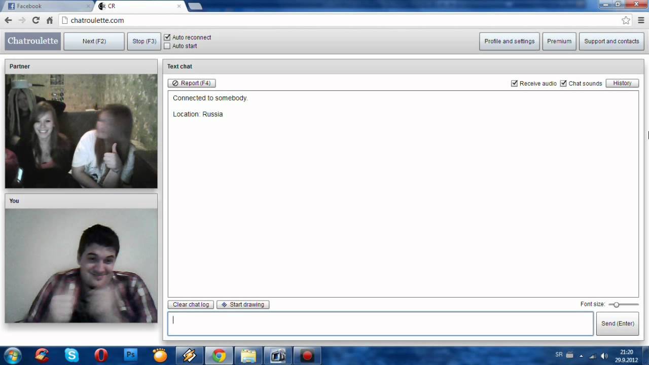 Crazy night on Chatroulette (2012) MUST SEE (Luda noc na catruletu)