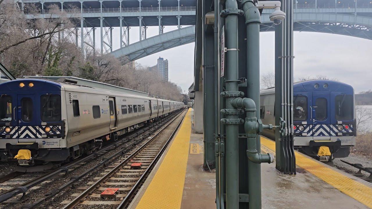 Spuyten Duyvil Station Trainspotting: Metro North and Amtrak (1.19.25)