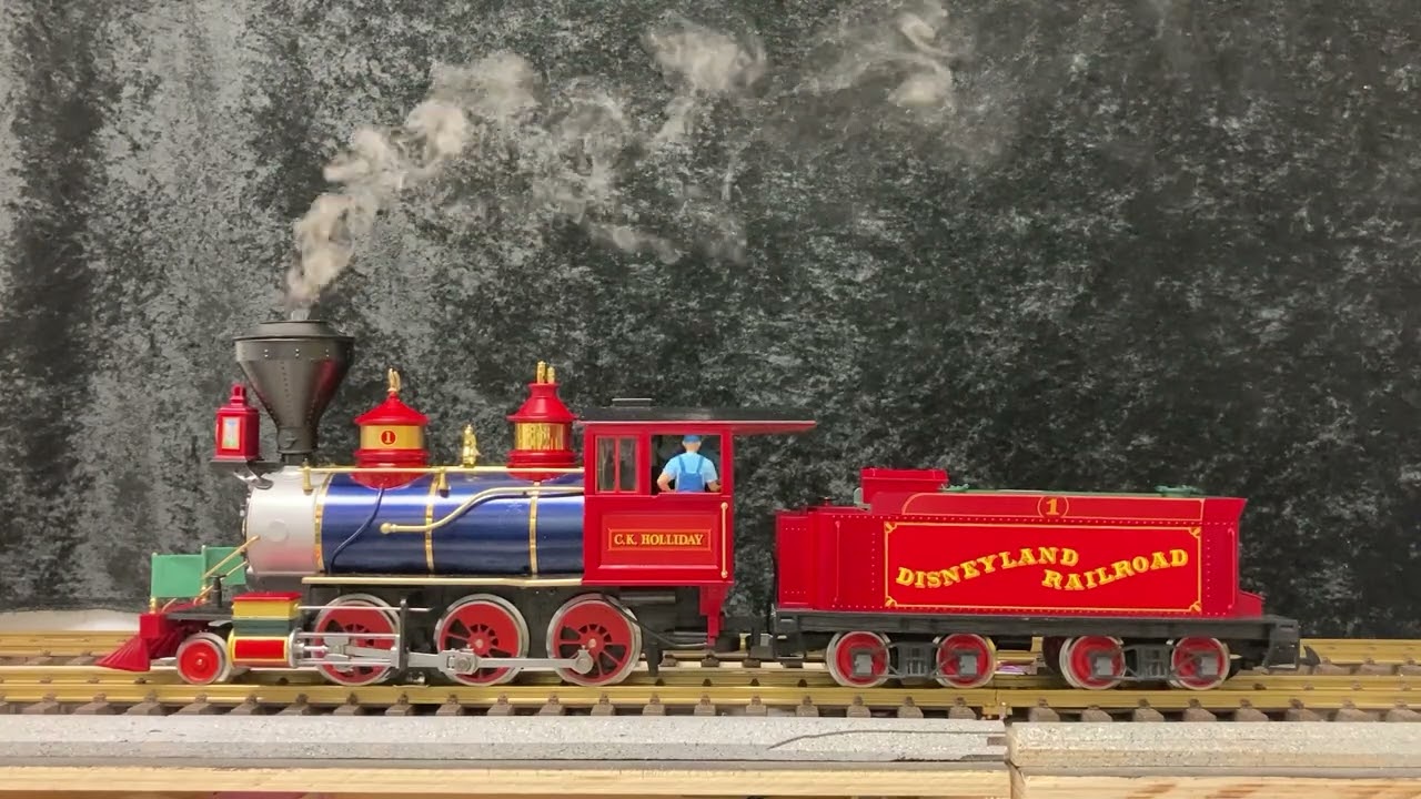 This Customized LGB Mogul Locomotive is Driven with Zimo and Brought to life by Kristine McNary