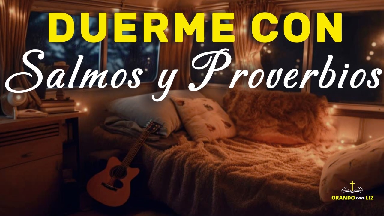 SALMOS Y PROVERBIOS para dormir en paz | Lluvia para dormir| Biblia Hablada