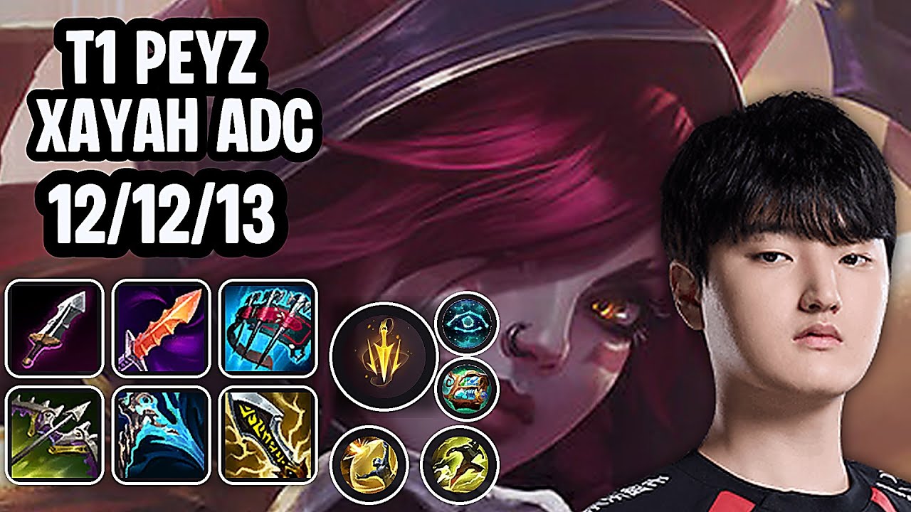 T1 Peyz Xayah Adc SoloQ Replay 20260214