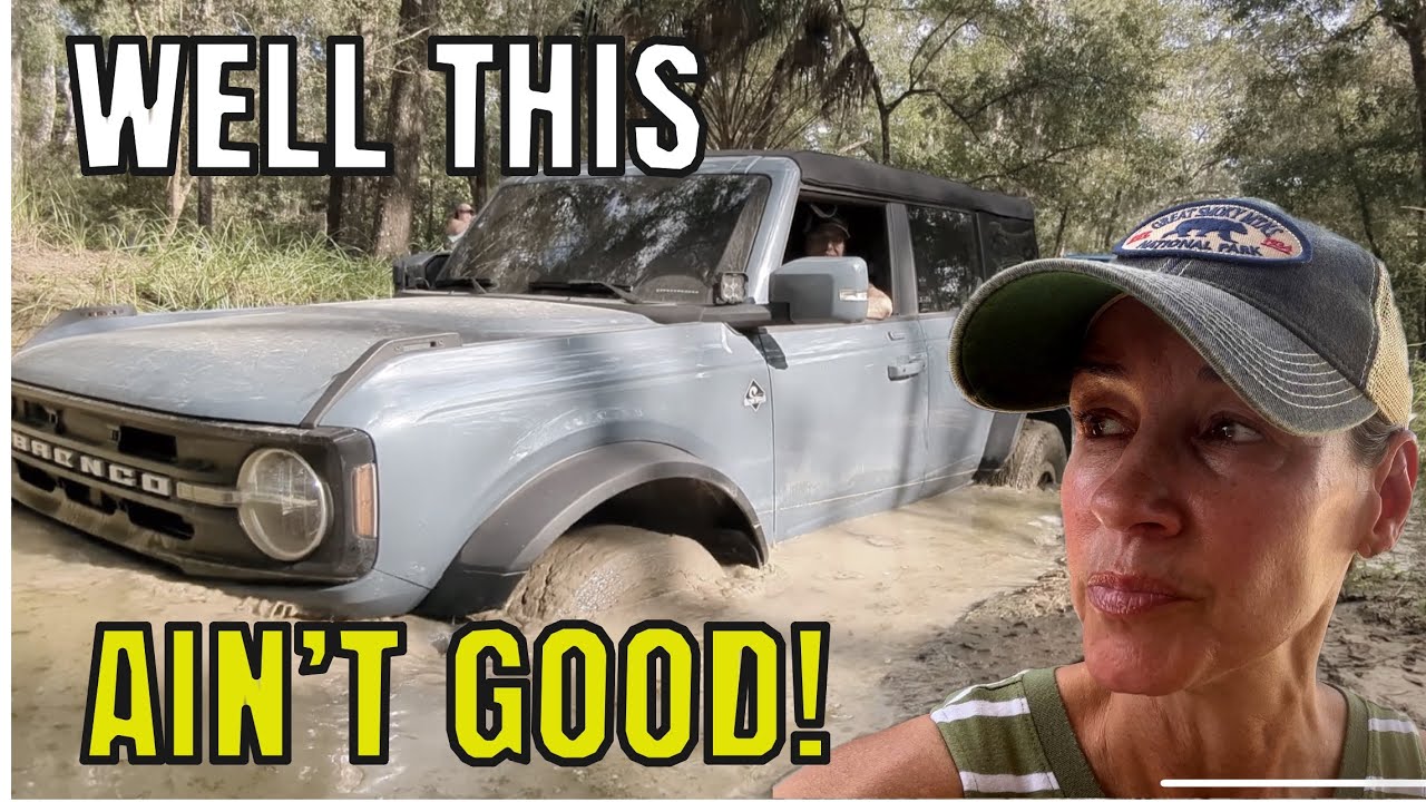 Nearly a DISASTER! Ford Bronco FAIL | RVing and Off Roading at Tillis Hill.