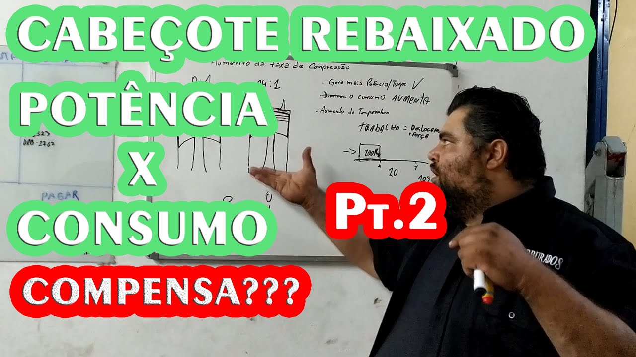 Cabeçote rebaixado parte 2