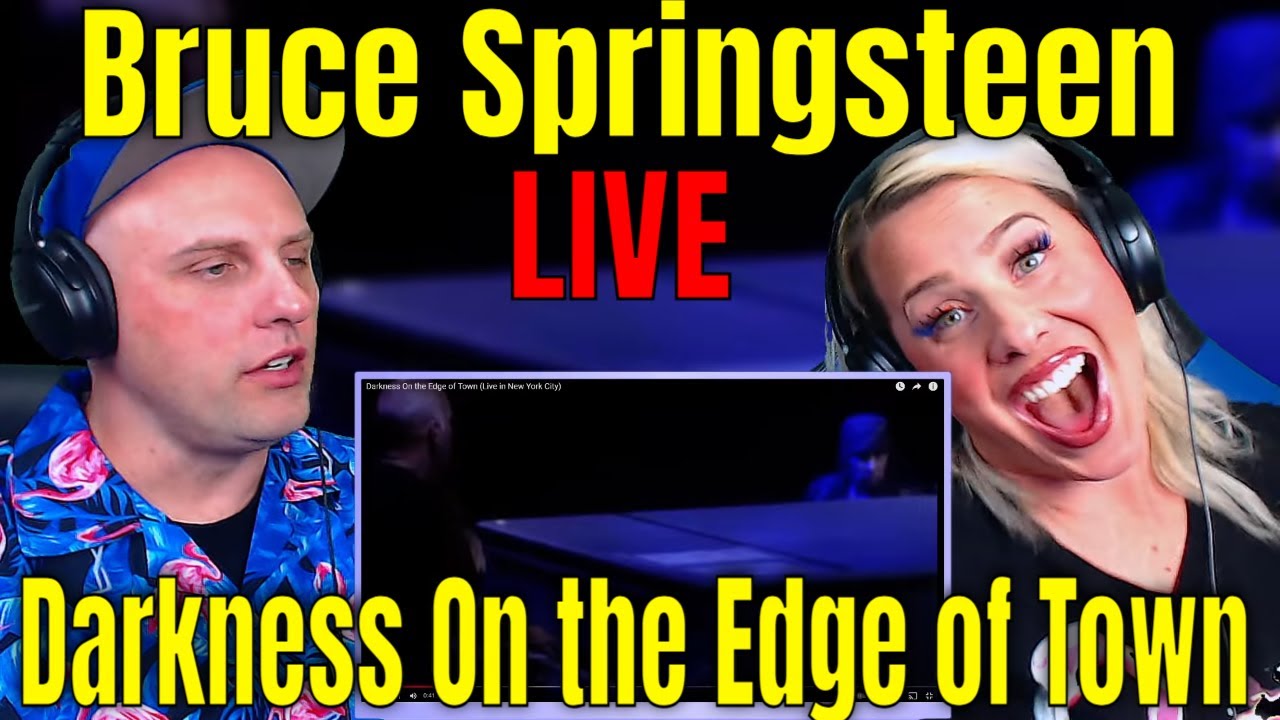 Reaction To Darkness On the Edge of Town By Bruce Springsteen (Live in NYC) WOLF HUNTERZ REACTIONS