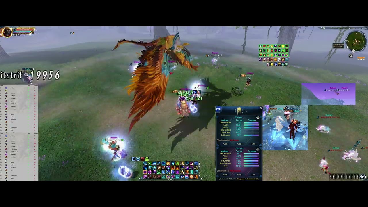 Jade Dynasty Reborn Crippled Support Fuwa Celan POV: World Boss 4K res