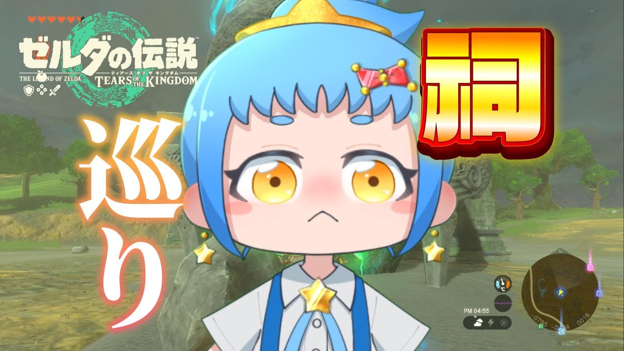 【ゼルダの伝説 ティアーズ オブ ザ キングダム】祠だけ巡る！