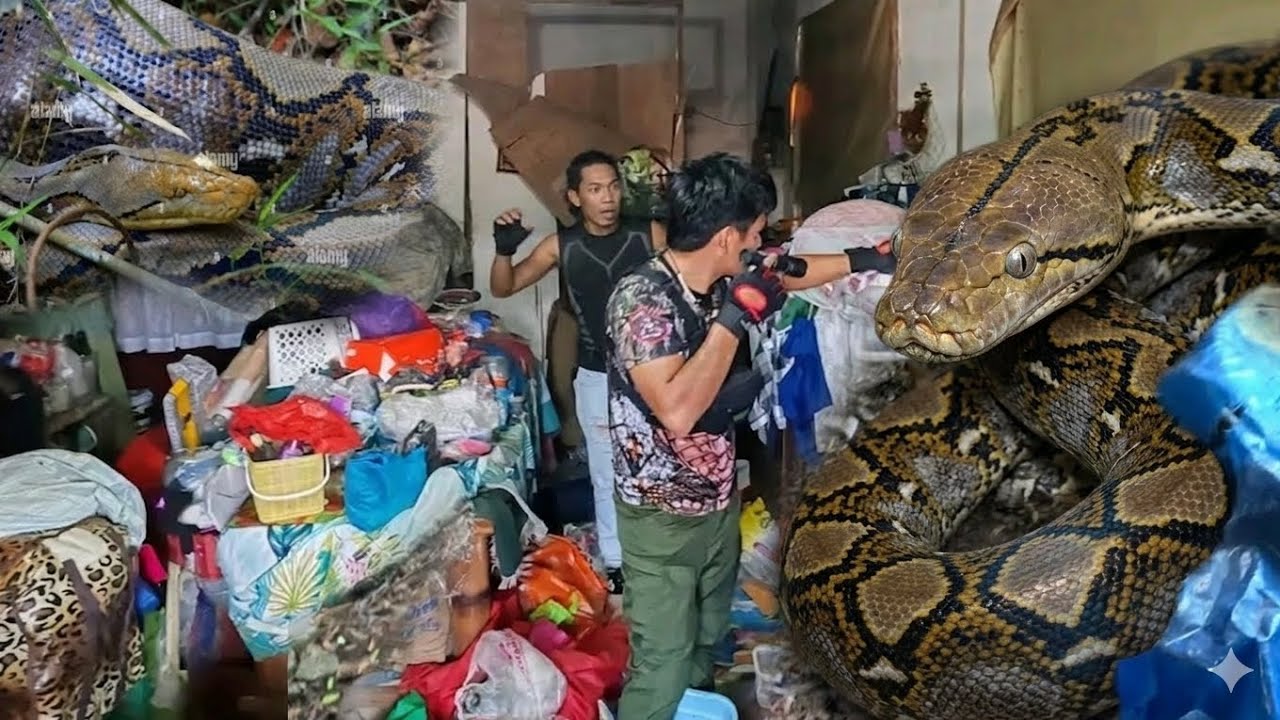 BAHAY NA PUNO NG TAMBAK ANG NAHULIHAN NG NAKAKATAKOT NA AHAS #cobraprince 
