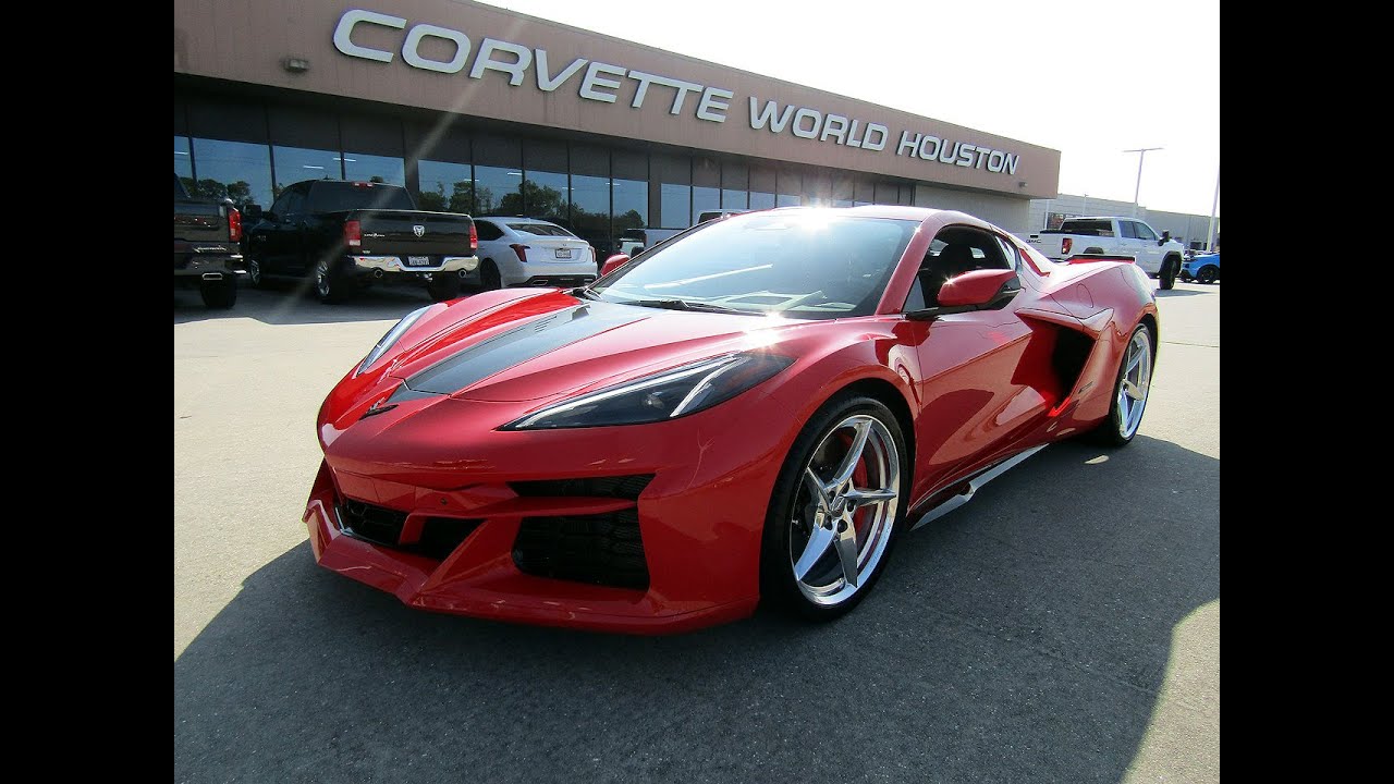2024 Torch Red Corvette ERay Coupe