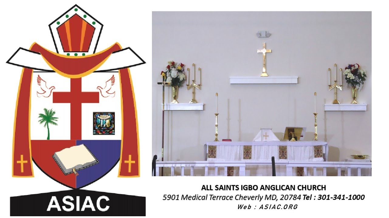 All Saints Igbo Anglican Church Sunday Service, August 8st, 2021