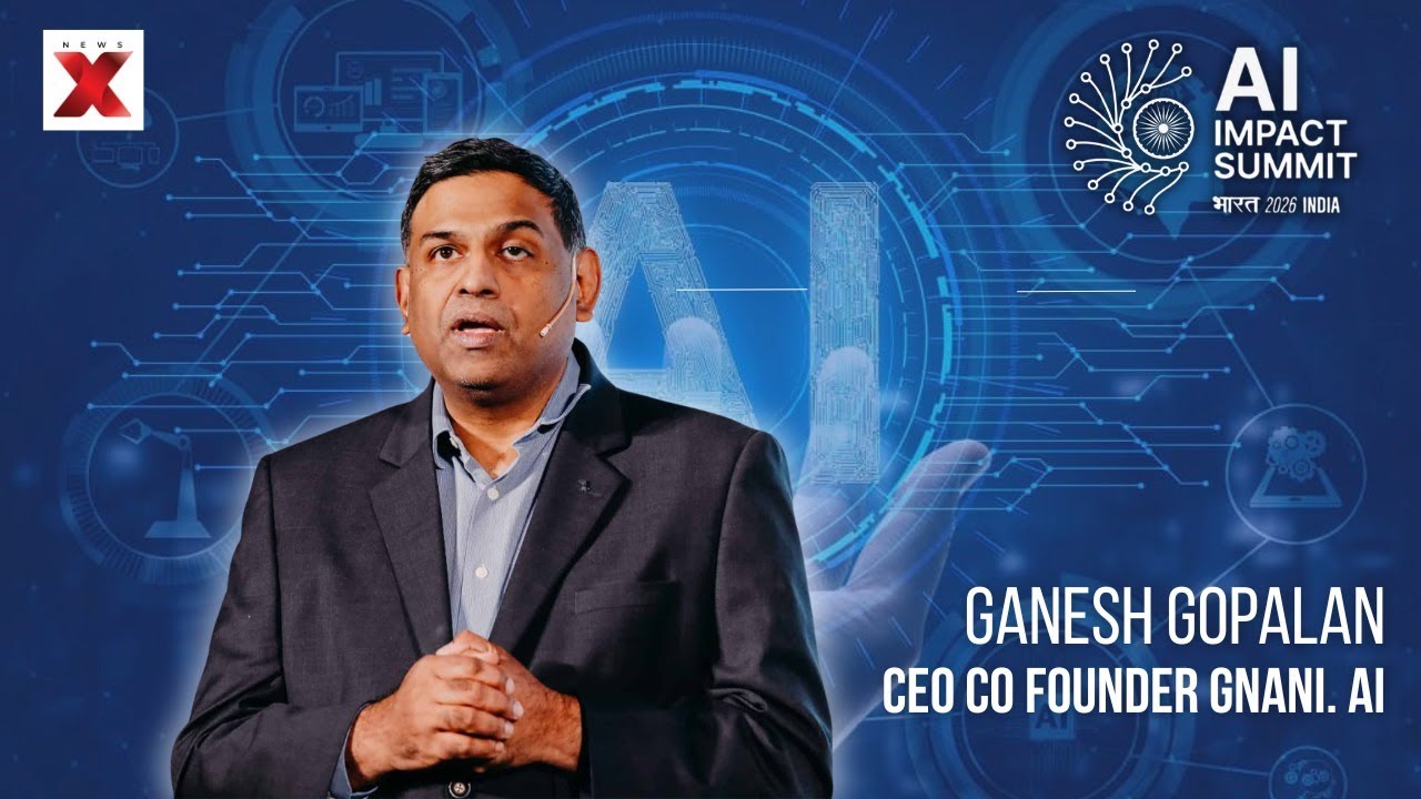 India Eyes Global AI Dominance: Ganesh Gopalan Talks Multilingual AI Revolution | AI Summit 2026