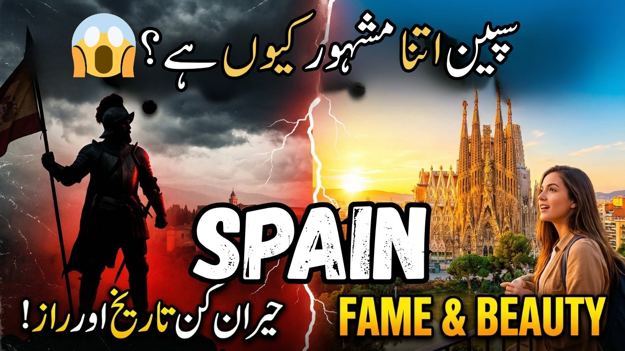 Spain Travel Urdu | Amazing Facts & Documentary about Spain | سپین کی سیر