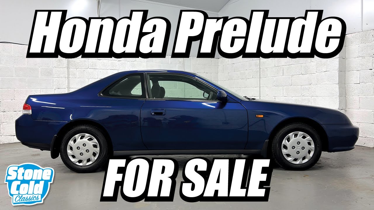 1997 Honda Prelude 2.0i auto with just 15,700 miles for sale at Stone Cold Classics.