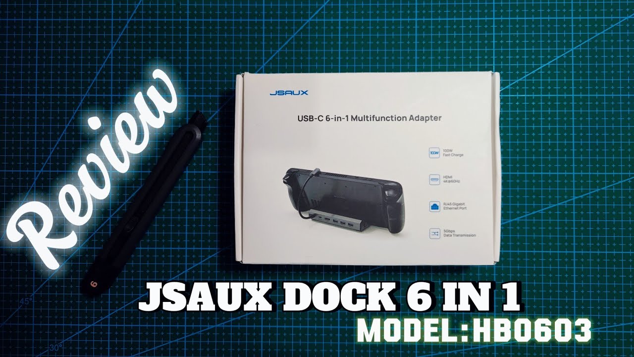 Review JSAUX Dock Xuất H&igrave;nh 6 Trong 1 | AE Game Thủ C&oacute; Thể Cần