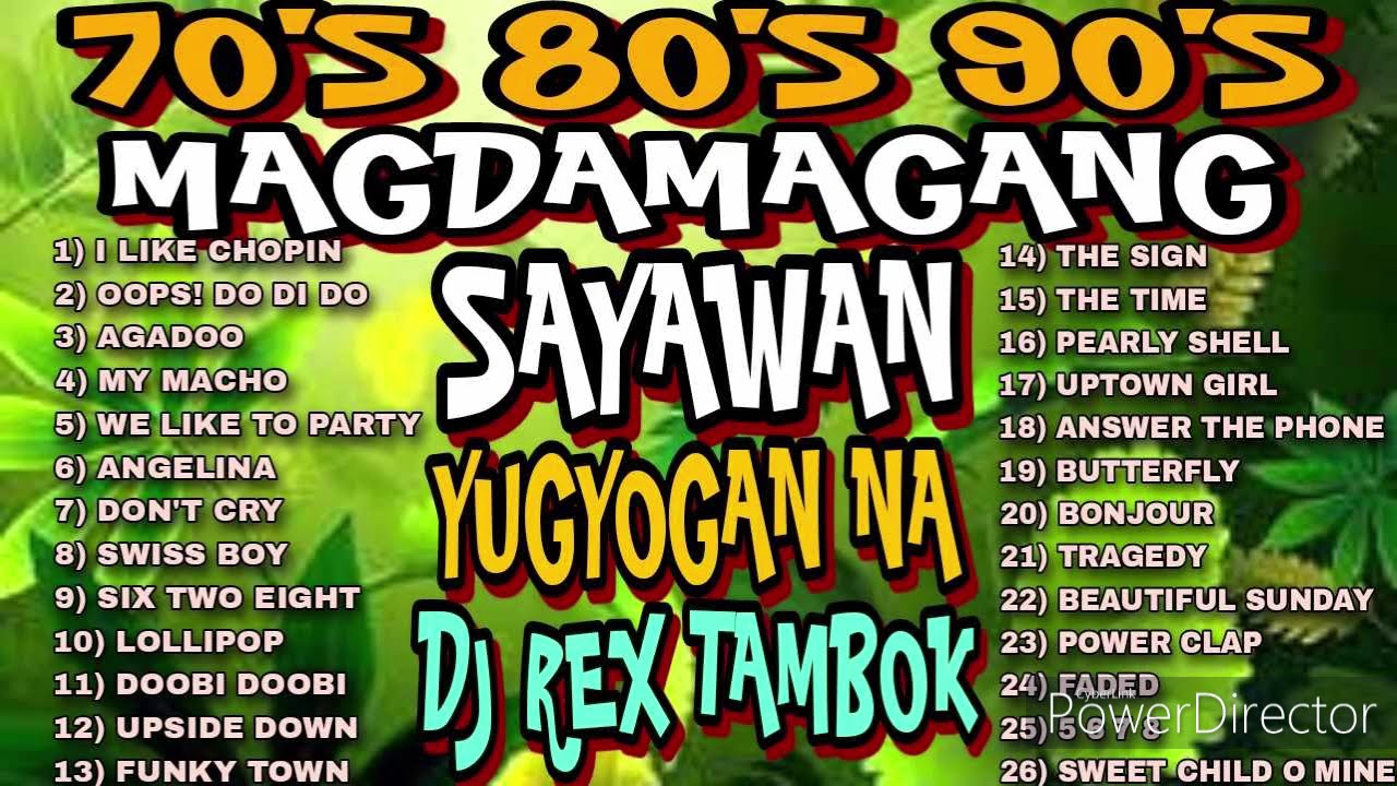 70'S 80'S 90'S DISCO MUSIC HITS SAYAWAN NA [ HARDTEK AND TEKNO REMIX 2024 ] [ DJ REX TAMBOK REMIX ]