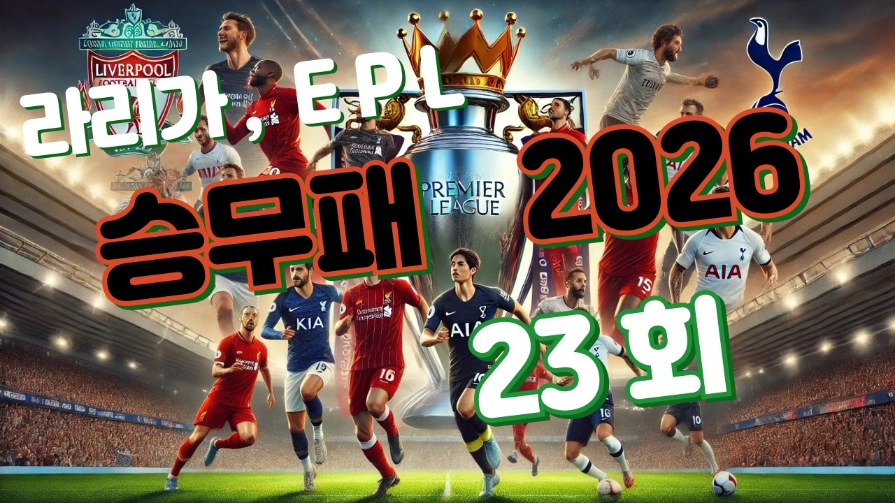 승무패 축구 토토 승무패 2026년 23회차 14경기 분석 2부